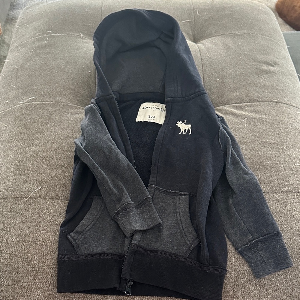 Abercrombie Kids Charcoal Gray Hoodie